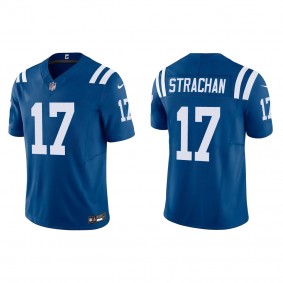 Men's Indianapolis Colts Mike Strachan Royal Vapor F.U.S.E. Limited Jersey