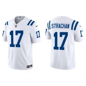 Men's Indianapolis Colts Mike Strachan White Vapor F.U.S.E. Limited Jersey