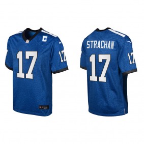 Mike Strachan Youth Indianapolis Colts Royal Indiana Nights Game Jersey