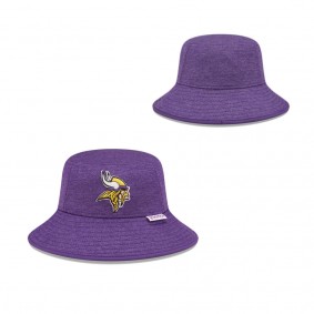 Men's Minnesota Vikings Heather Purple Bucket Hat