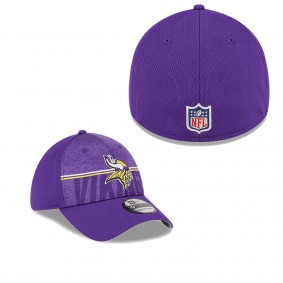 Men's Minnesota Vikings Purple 2023 NFL Training Camp 39THIRTY Flex Fit Hat