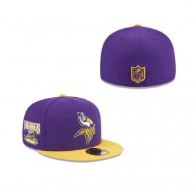 Minnesota Vikings Throwback Hidden 59FIFTY Fitted Hat