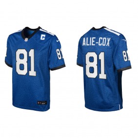 Mo Alie-Cox Youth Indianapolis Colts Royal Indiana Nights Game Jersey