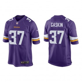 Men's Minnesota Vikings Myles Gaskin Purple Game Jersey