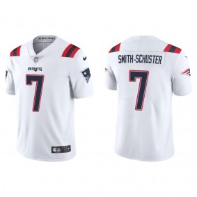 Men's JuJu Smith-Schuster New England Patriots White Vapor Limited Jersey