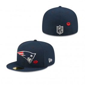 New England Patriots Lips 59FIFTY Fitted Hat
