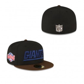 New York Giants Black Walnut 59FIFTY Fitted Hat