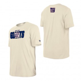 Men's New York Giants Cream 2023 NFL Draft T-Shirt