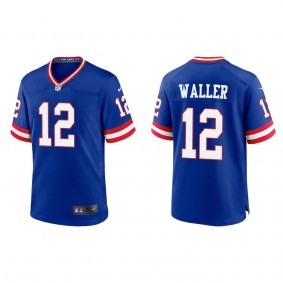 Men's Darren Waller New York Giants Royal Classic Game Jersey