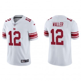 Men's Darren Waller New York Giants White Vapor Limited Jersey