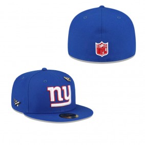 Men's New York Giants x Paper Planes Royal 59FIFTY Fitted Hat