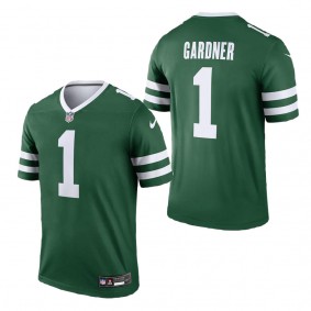 Men's New York Jets Ahmad Sauce Gardner Legacy Green Legend Jersey