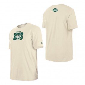 Men's New York Jets Cream 2023 NFL Draft T-Shirt