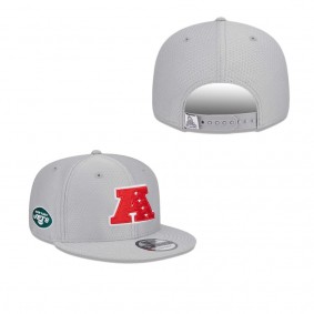 Men's New York Jets Gray 2024 Pro Bowl 9FIFTY Adjustable Snapback Hat