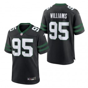 Men's New York Jets Quinnen Williams Legacy Black Alternate Game Jersey
