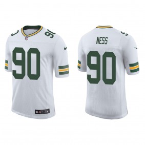 Men's Green Bay Packers Lukas Van Ness White 2023 NFL Draft Vapor Limited Jersey