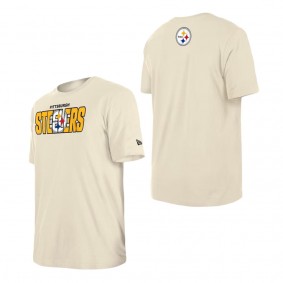 Men's Pittsburgh Steelers Cream 2023 NFL Draft T-Shirt