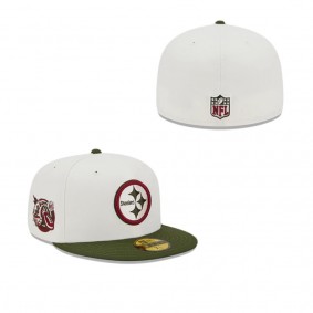 Pittsburgh Steelers Olive Branch 59FIFTY Fitted Hat