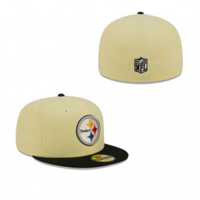 Pittsburgh Steelers Soft Yellow 59FIFTY Fitted Hat