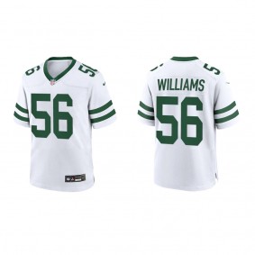 Quincy Williams Youth New York Jets White Legacy Game Jersey