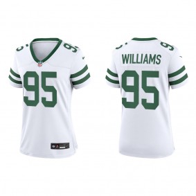Quinnen Williams Women's New York Jets White Legacy Game Jersey