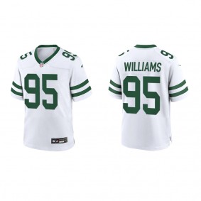 Quinnen Williams Youth New York Jets White Legacy Game Jersey