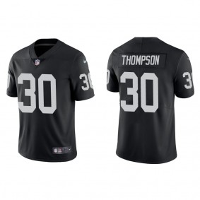 Men's Las Vegas Raiders Darwin Thompson Black Vapor Limited Jersey