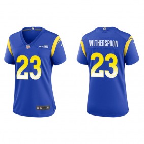 Women's Los Angeles Rams Ahkello Witherspoon Royal Game Jersey
