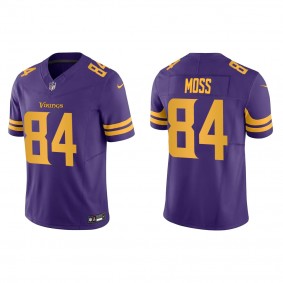 Men's Minnesota Vikings Randy Moss Purple Vapor F.U.S.E. Limited Jersey
