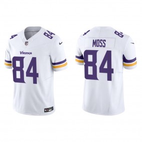Men's Minnesota Vikings Randy Moss White Vapor F.U.S.E. Limited Jersey