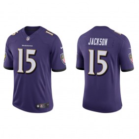 Men's Baltimore Ravens DeSean Jackson Purple Vapor Limited Jersey