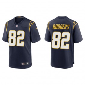 Men's Los Angeles Chargers Richard Rodgers Navy Alternate Game Jersey