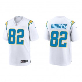 Men's Los Angeles Chargers Richard Rodgers White Game Jersey
