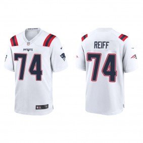 Men's Riley Reiff New England Patriots White Game Jersey
