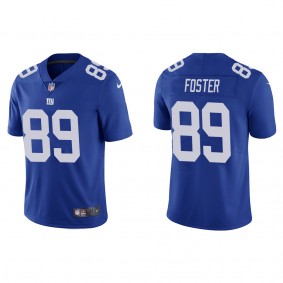 Men's New York Giants Robert Foster Blue Vapor Limited Jersey