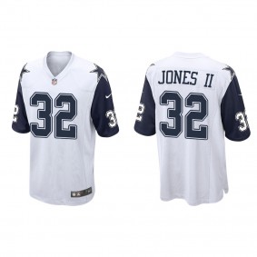 Men's Ronald Jones II Dallas Cowboys White Alternate Game Jersey