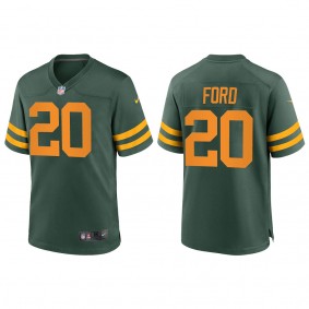 Men's Green Bay Packers Rudy Ford Green Alternate Game Jersey