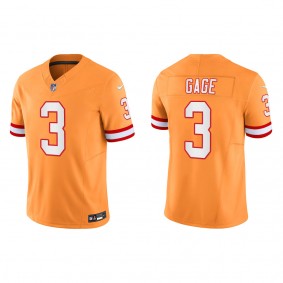 Russell Gage Tampa Bay Buccaneers Orange Throwback Vapor F.U.S.E. Limited Jersey