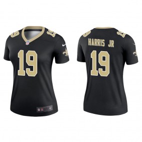 Women's New Orleans Saints Chris Harris Jr Black Legend Jersey