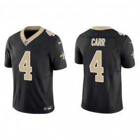 Men's New Orleans Saints Derek Carr Black Vapor F.U.S.E. Limited Jersey
