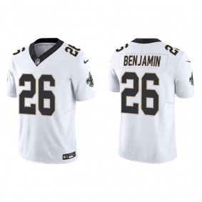 Men's New Orleans Saints Eno Benjamin White Vapor F.U.S.E. Limited Jersey