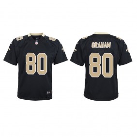 Youth New Orleans Saints Jimmy Graham Black Game Jersey