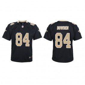 Youth New Orleans Saints Lynn Bowden Black Game Jersey