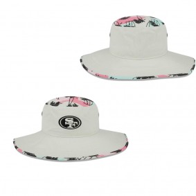 Men's San Francisco 49ers Khaki Retro Beachin' Bucket Hat