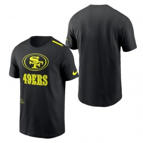 Men's San Francisco 49ers Nike Black Volt Performance T-Shirt