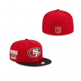 San Francisco 49ers Throwback Hidden 59FIFTY Fitted Hat