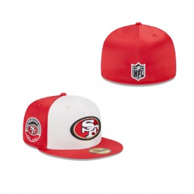 San Francisco 49ers Throwback Satin 59FIFTY Fitted Hat