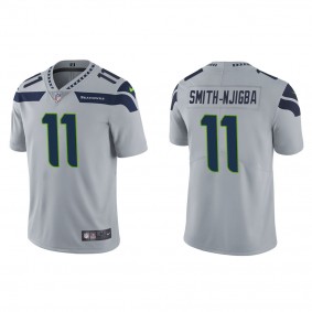 Men's Seattle Seahawks Jaxon Smith-Njigba Gray 2023 NFL Draft Vapor Limited Jersey