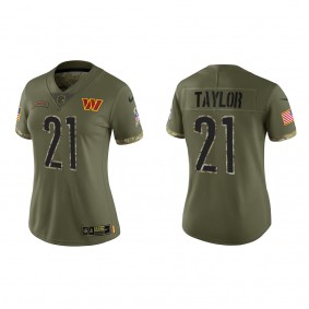 Sean Taylor Women's Washington Commanders Olive 2022 Salute To Service Limited Jersey
