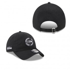 Men's Seattle Seahawks Black 2022 Inspire Change 9TWENTY Adjustable Hat